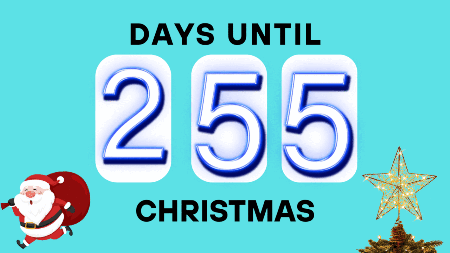 255 Days to Christmas 2025
