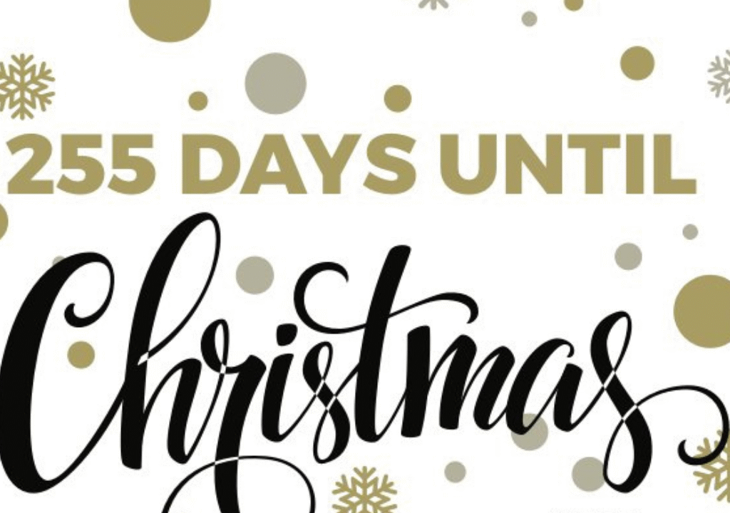 255 Days to Christmas 2025