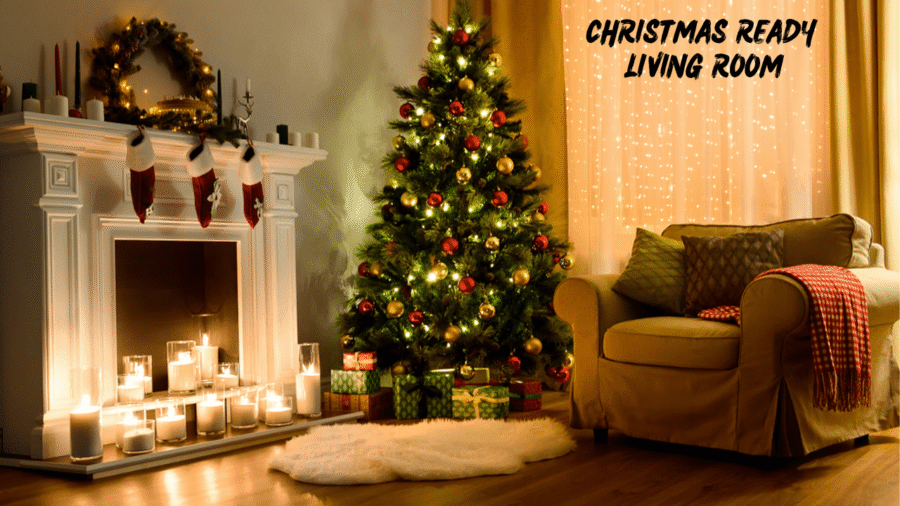 Christmas Ready Living Room