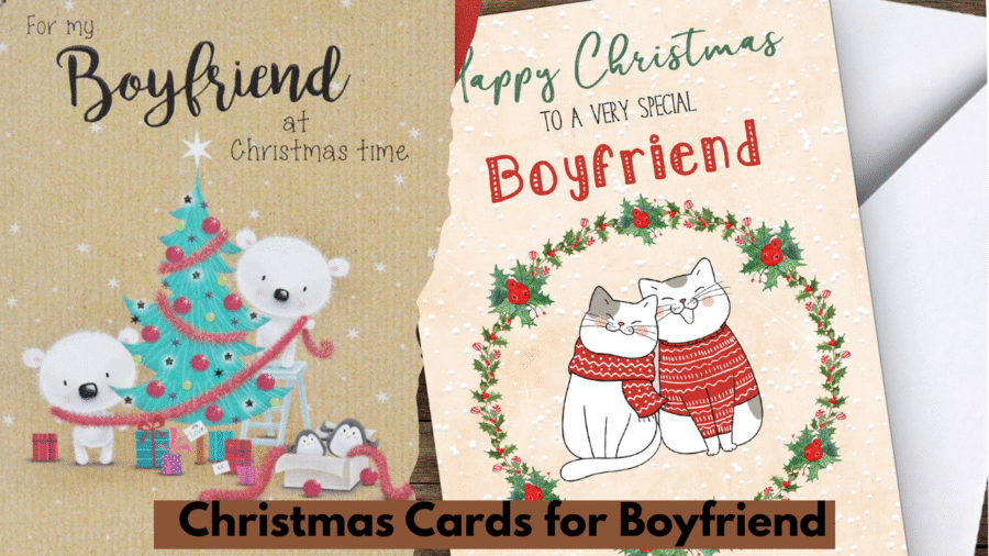 Christmas Cards for Boyfriend