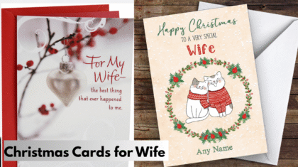 Christmas Cards for Wife