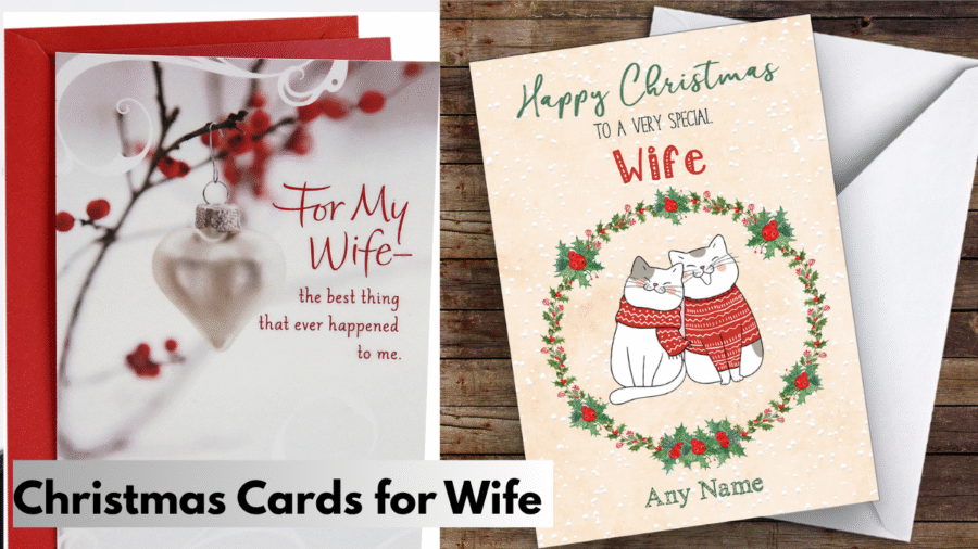 Christmas Cards for Wife