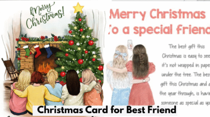 Christmas Card Ideas for Best Friend