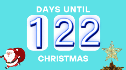 Christmas in 122 Days