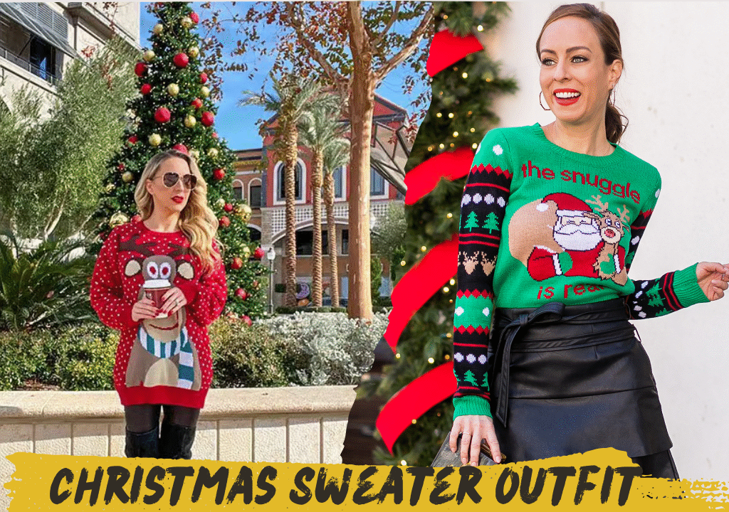 Christmas Sweater Outfit Ideas
