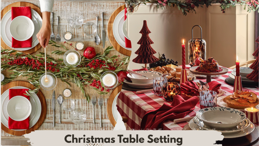 Christmas Table Setting Ideas