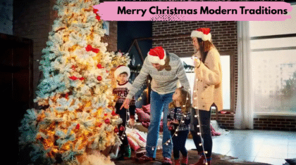 Merry Christmas Modern Traditions