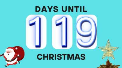 119 Days Until Christmas 2025