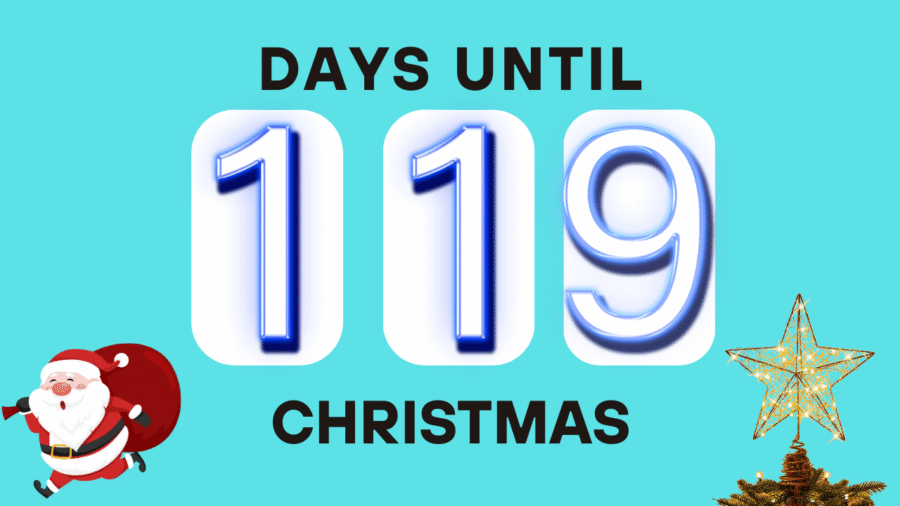 119 Days Until Christmas 2025