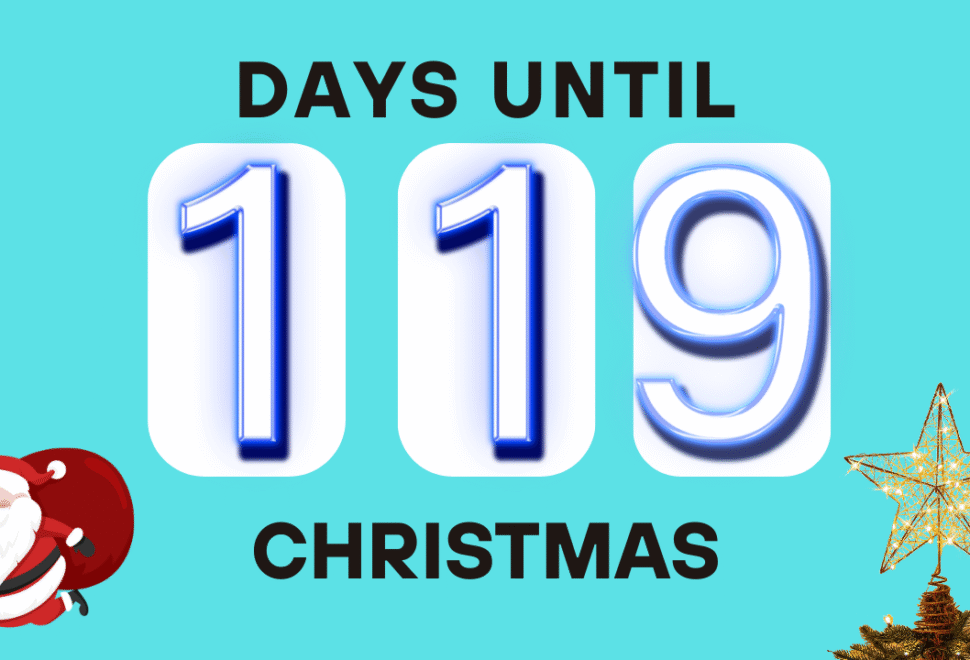 119 Days Until Christmas 2025