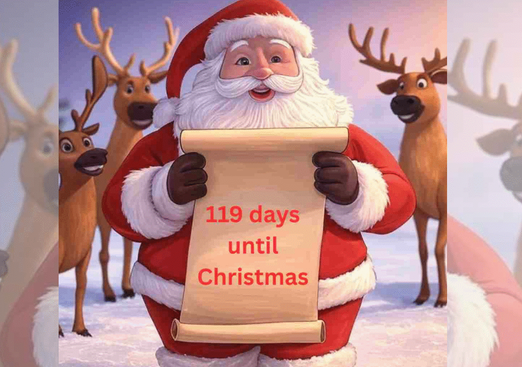 119 Days Until Christmas 2025