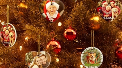 Personalized Pet Christmas Ornaments Online