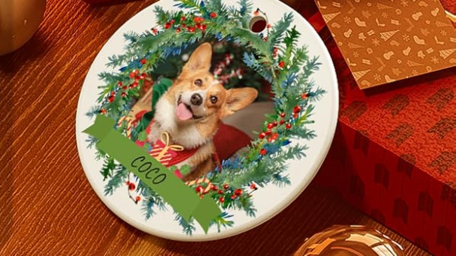 Personalized Christmas Photo Ornaments