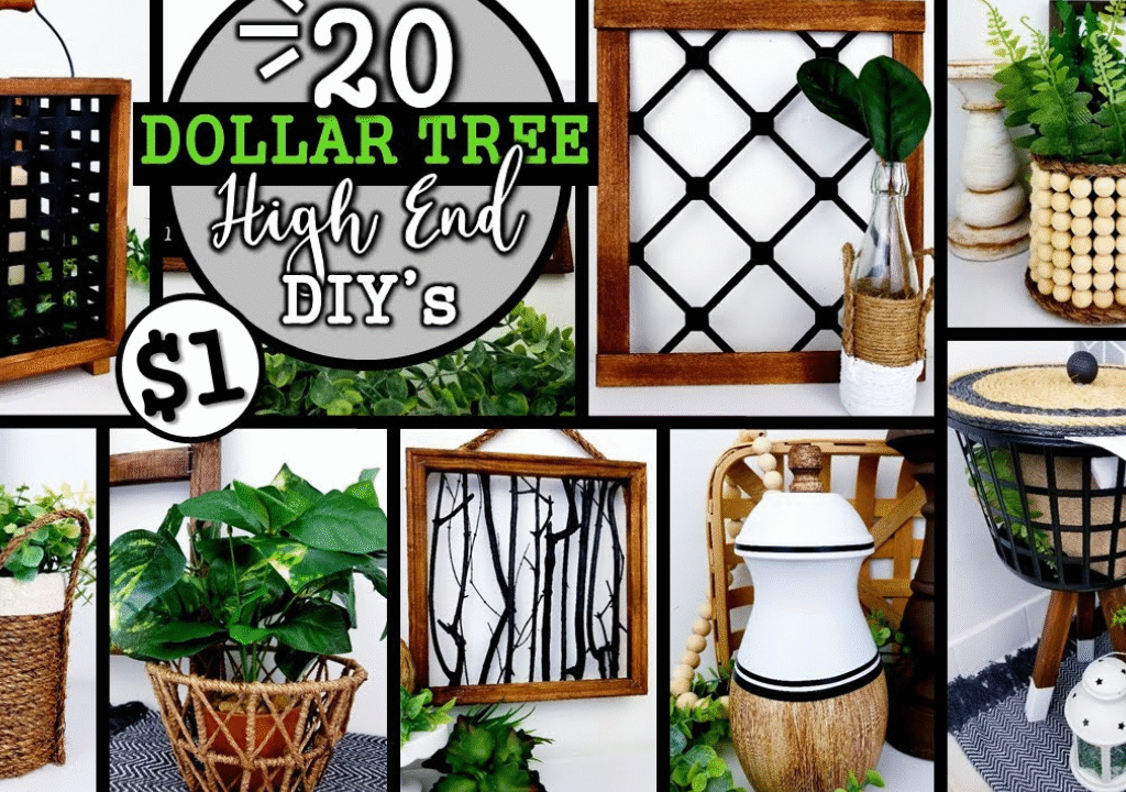 Décor from Dollar Tree