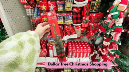 Dollar Tree Christmas Shopping