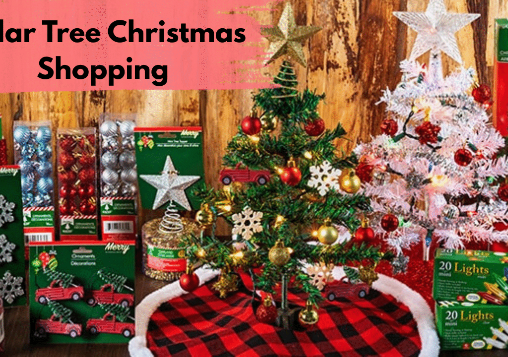 Dollar Tree Christmas Shopping