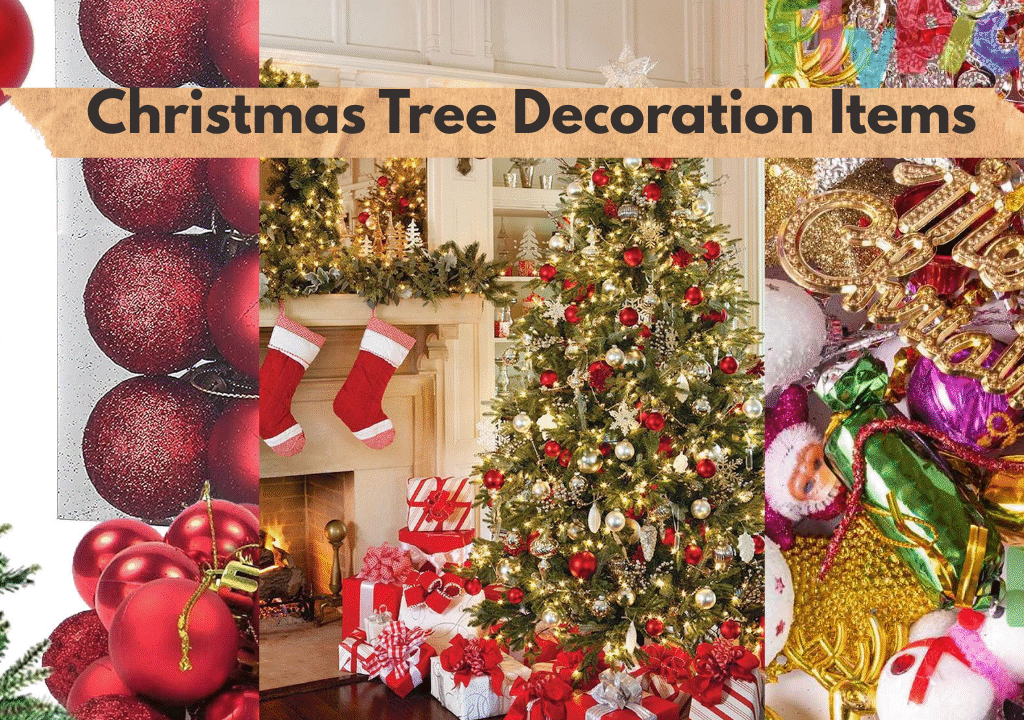Christmas Tree Decoration Items