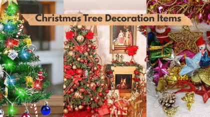 Christmas Tree Decoration Items