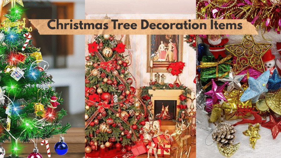 Christmas Tree Decoration Items