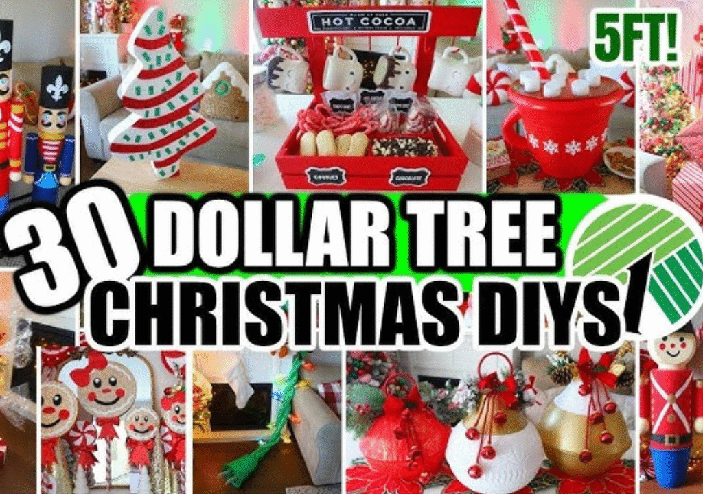 Dollar Tree Christmas Decorations for 2025