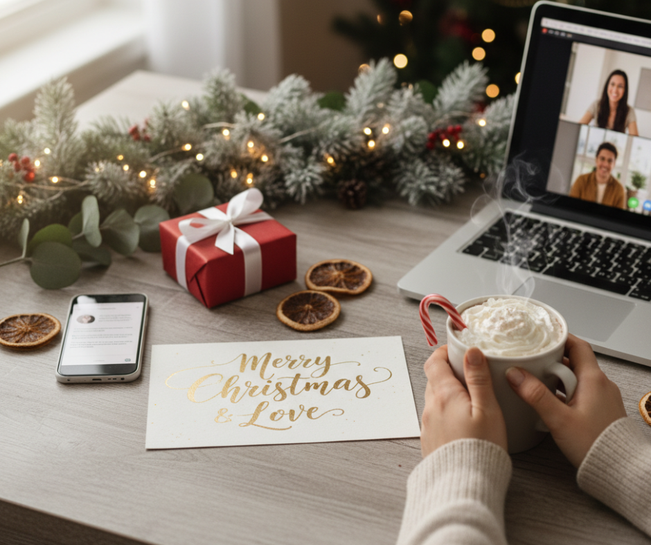 Merry Christmas Greetings with Love