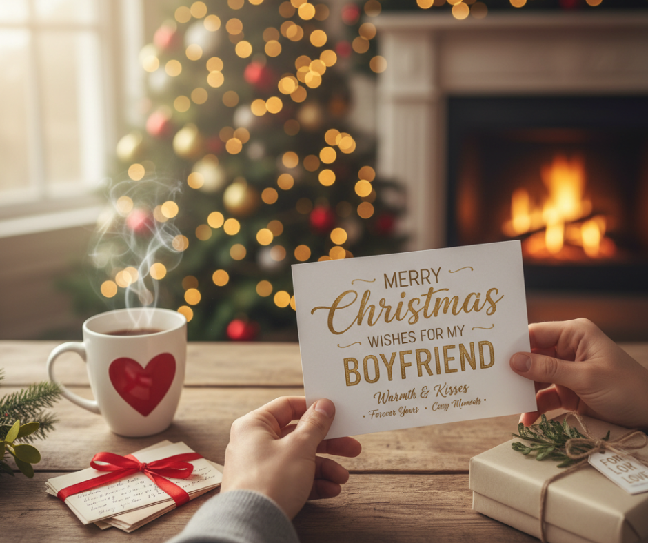 Merry Christmas Wishes for Boyfriend