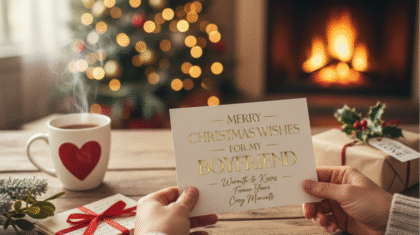 Merry Christmas Wishes for Boyfriend
