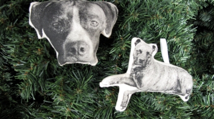 Custom Dog and Cat Ornaments