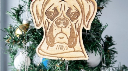 Buy Personalized Pet Christmas Ornaments Online