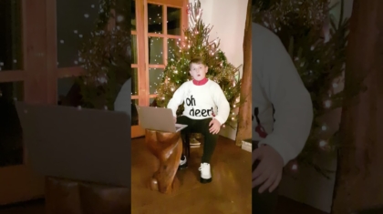 The Computer’s First Christmas Card