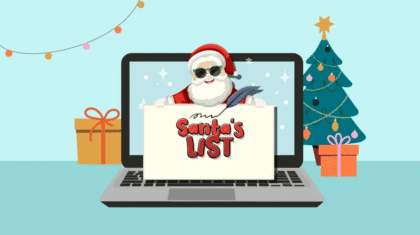 The Computer's First Christmas Card