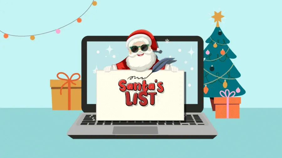 The Computer's First Christmas Card