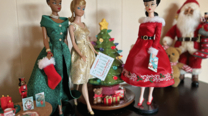 Vintage Christmas Dolls