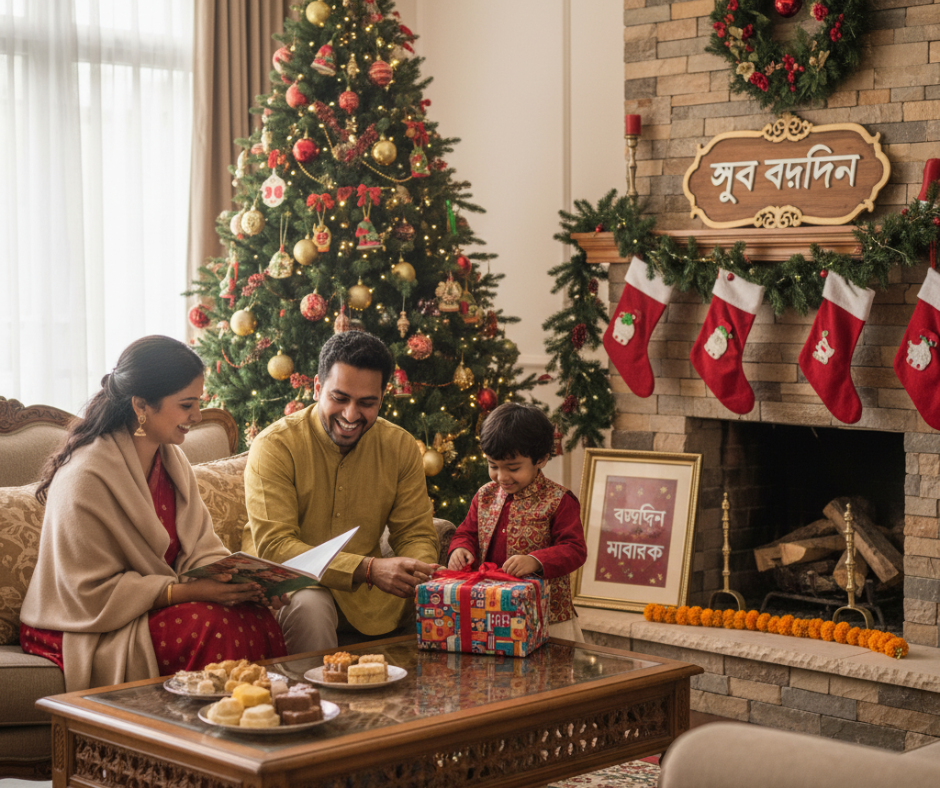 Merry Christmas in Bengali