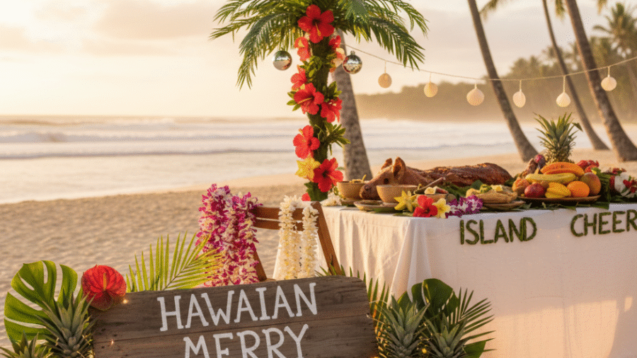 Hawaiian Merry Christmas