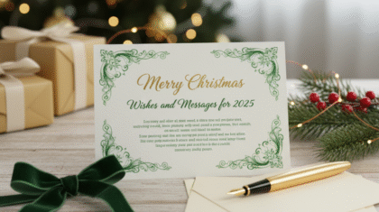 Merry Christmas Wishes and Messages for 2025
