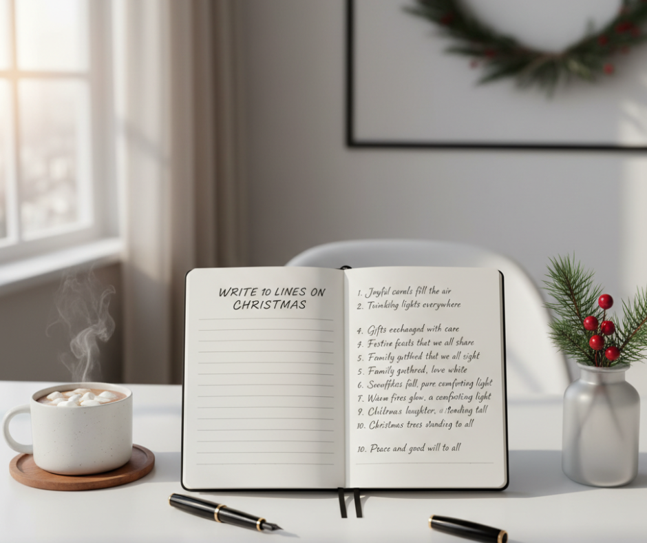 Write 10 Lines on Christmas