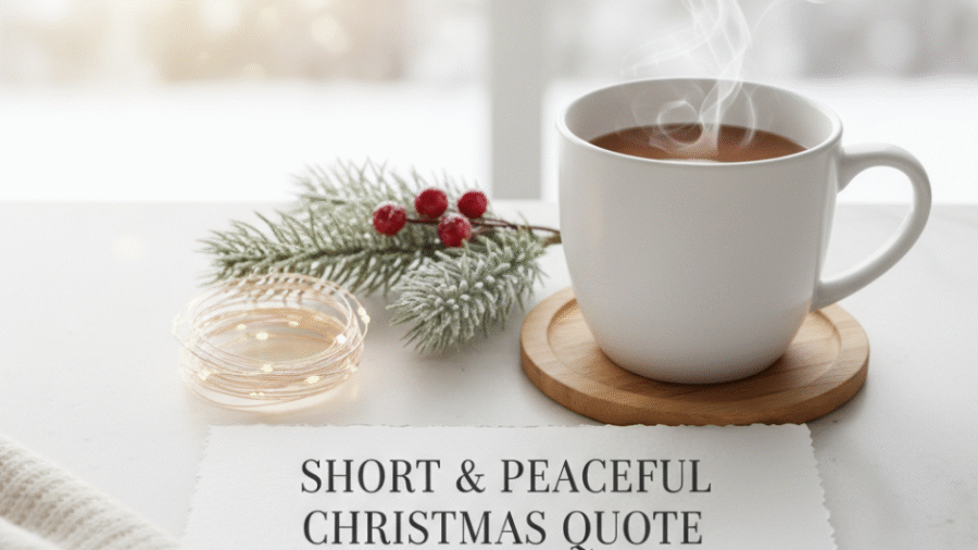 Short and Peaceful Christmas Quote