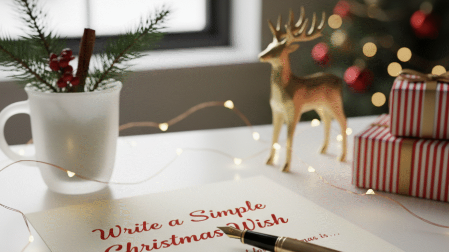 Write a Simple Christmas Wish