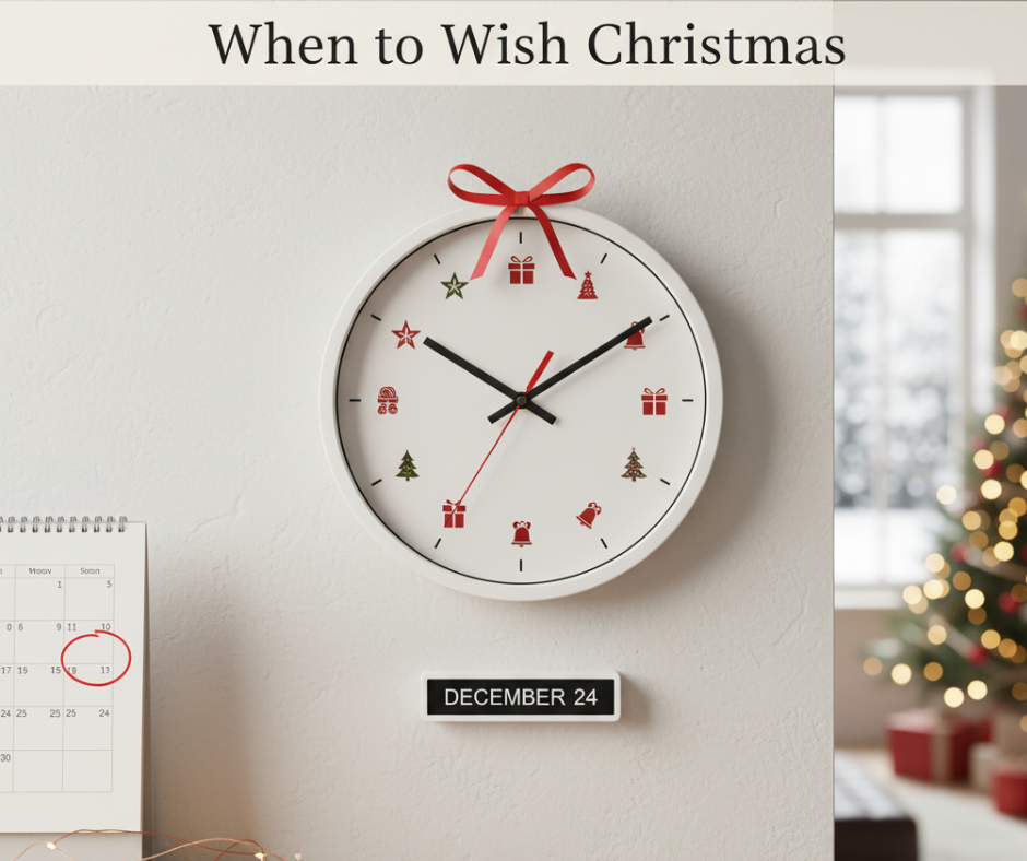 When to Wish Christmas