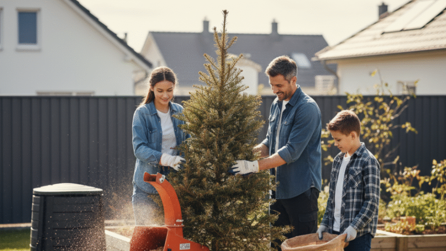 Dispose of a Christmas Tree