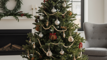 Decorate a Christmas Tree Without Lights
