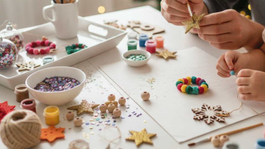 Make Christmas Tree Ornaments