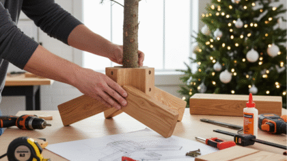 Make a Christmas Tree Stand