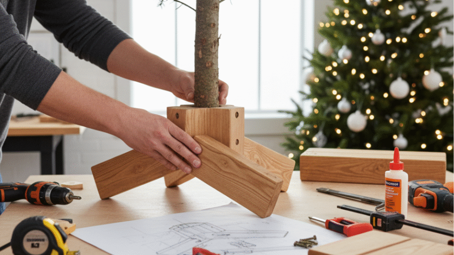 Make a Christmas Tree Stand