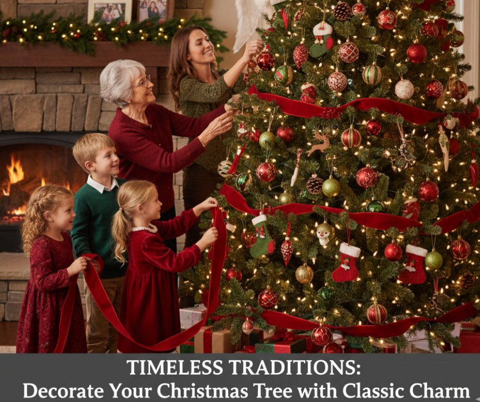 Decorate a Traditional Christmas Tree