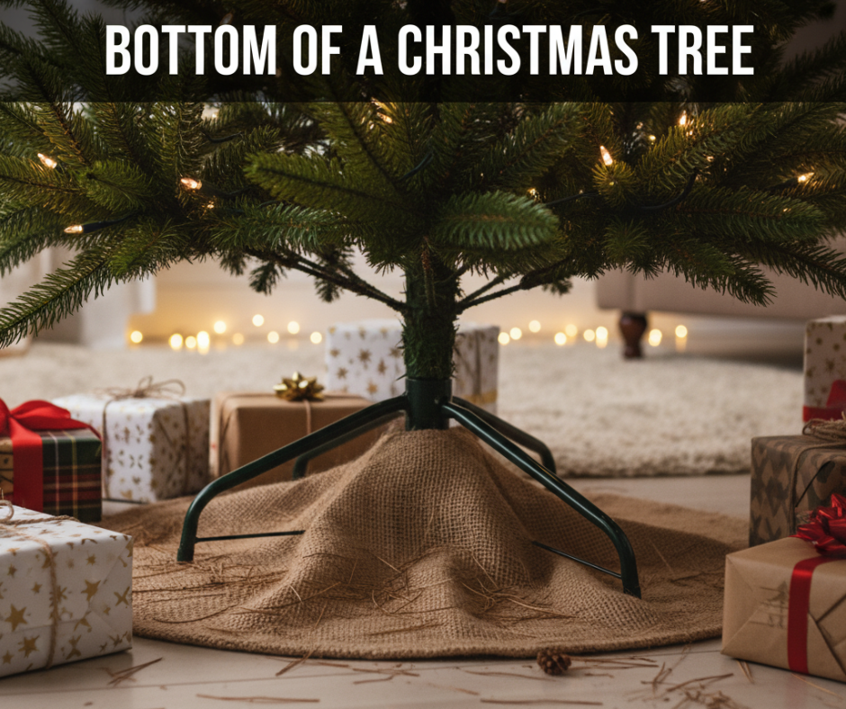 Bottom of a Christmas Tree