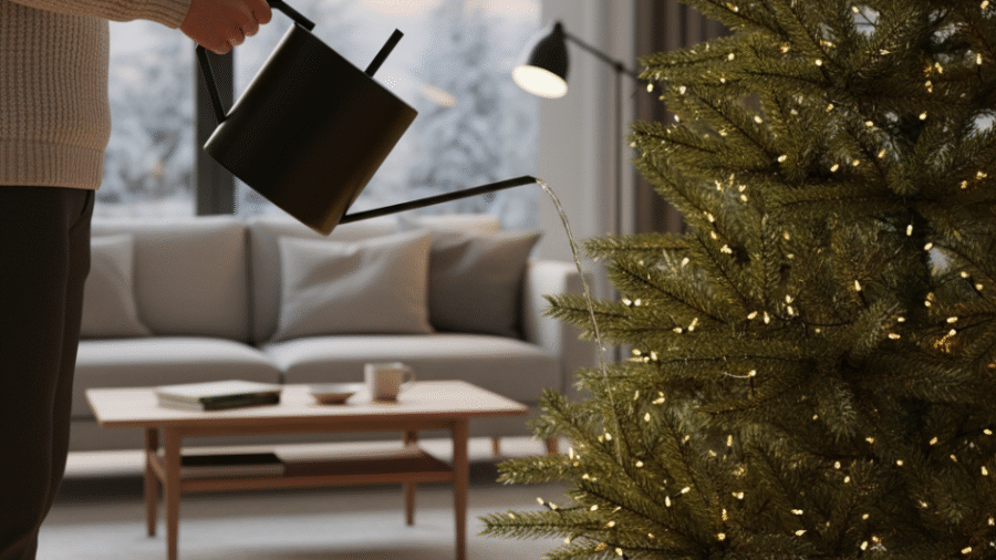 Water a Christmas Tree