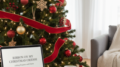 Ribbon on My Christmas Tree