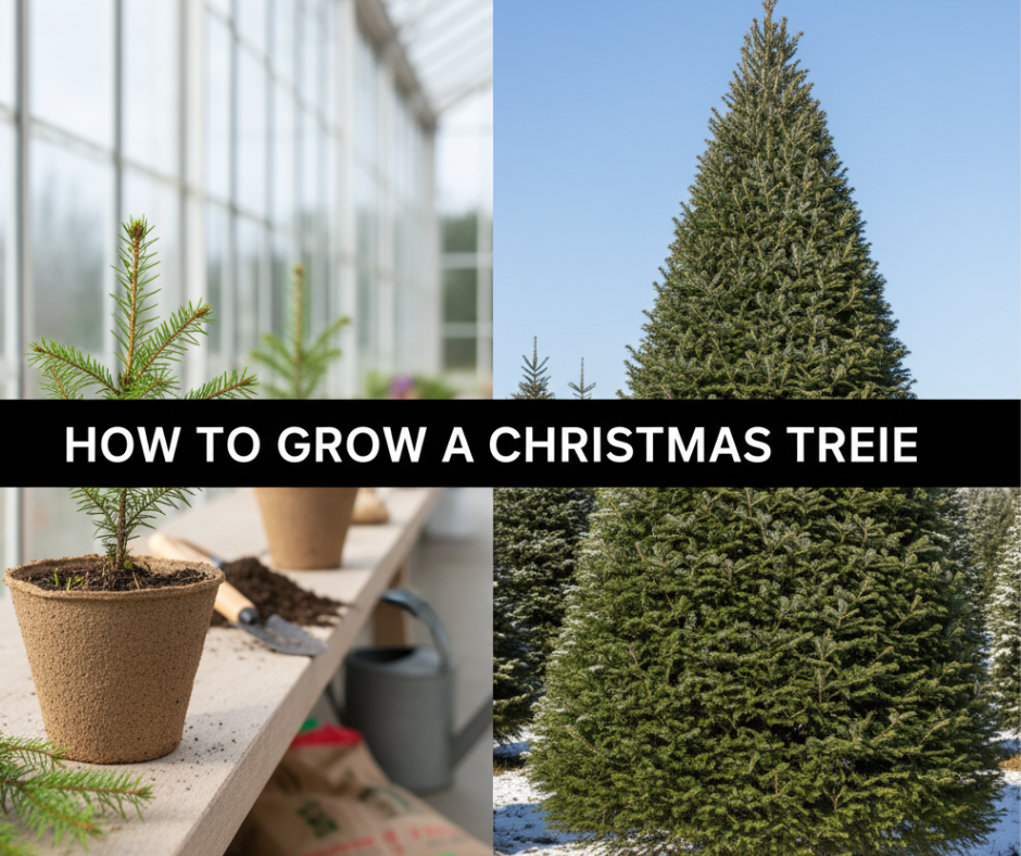 How to Grow a Christmas Tree